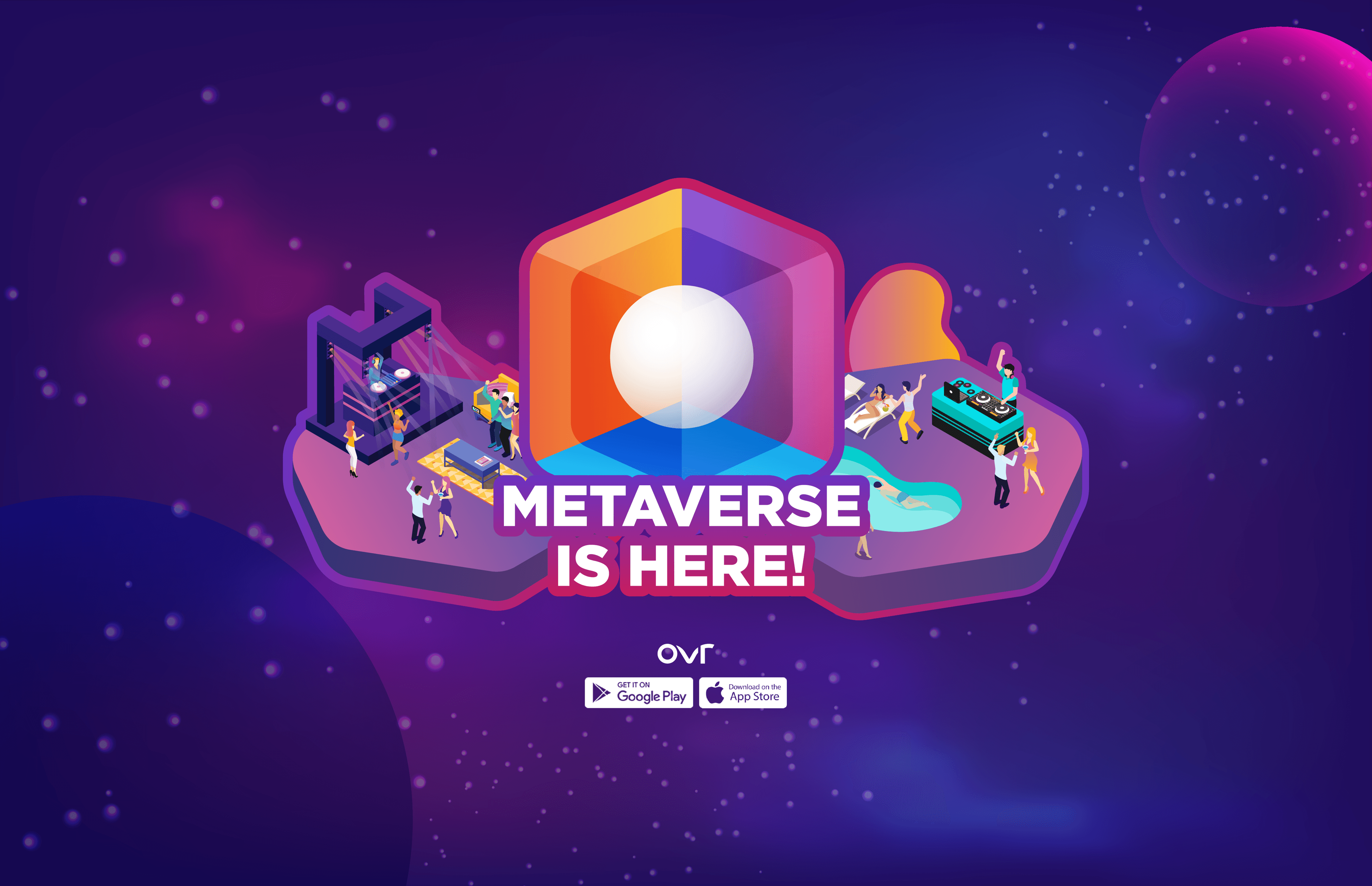 Nouveautés de l’appli: Métaverse OVER, Espace de travail OVER et plus encore!