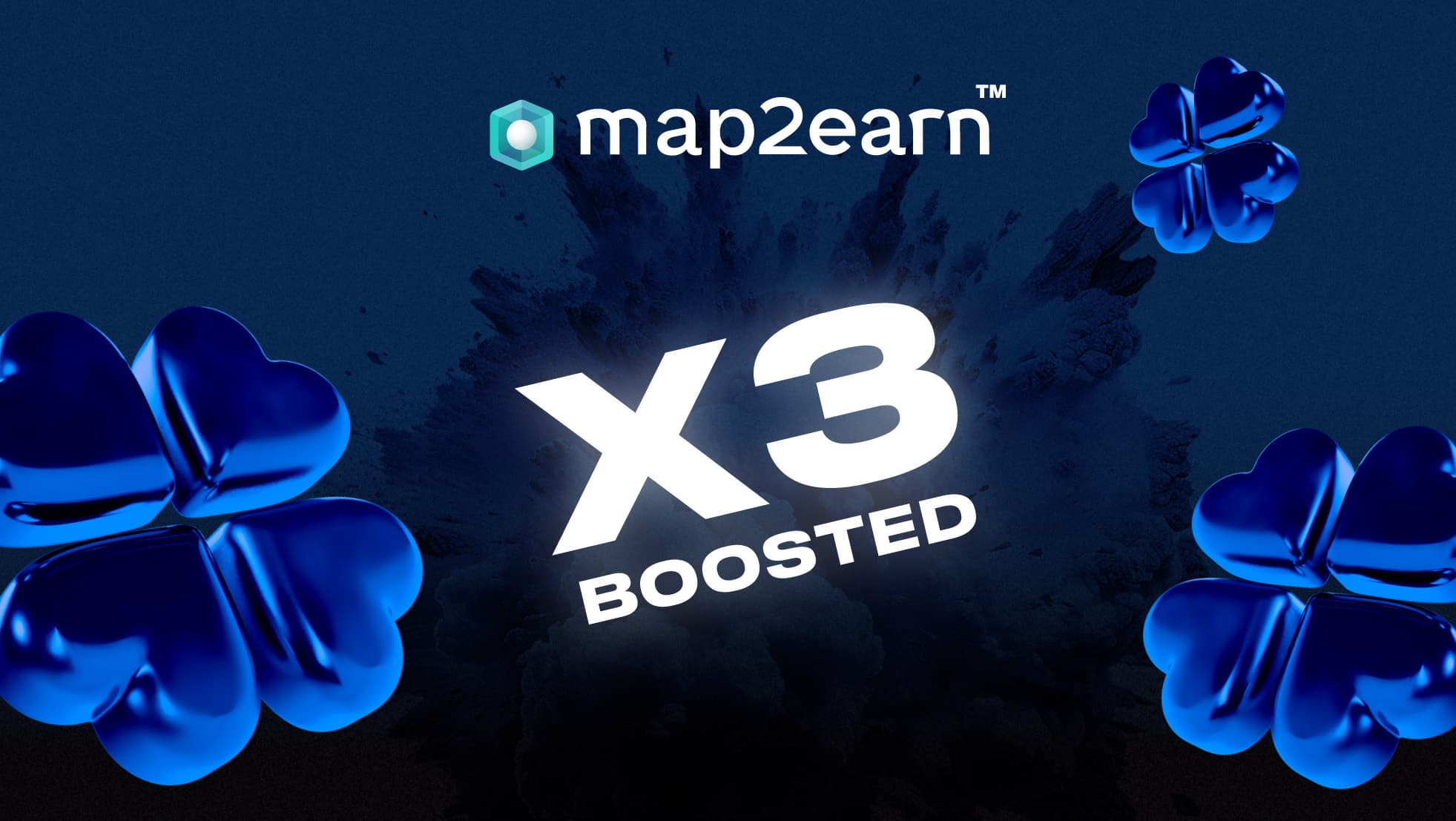 Introducing the X3 Boost: An Exciting Opportunity for map2earn™ Participants!