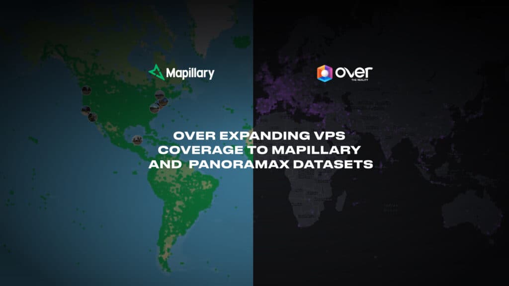 OVER Expands Global VPS Coverage with Mapillary and Panoramax Integration
