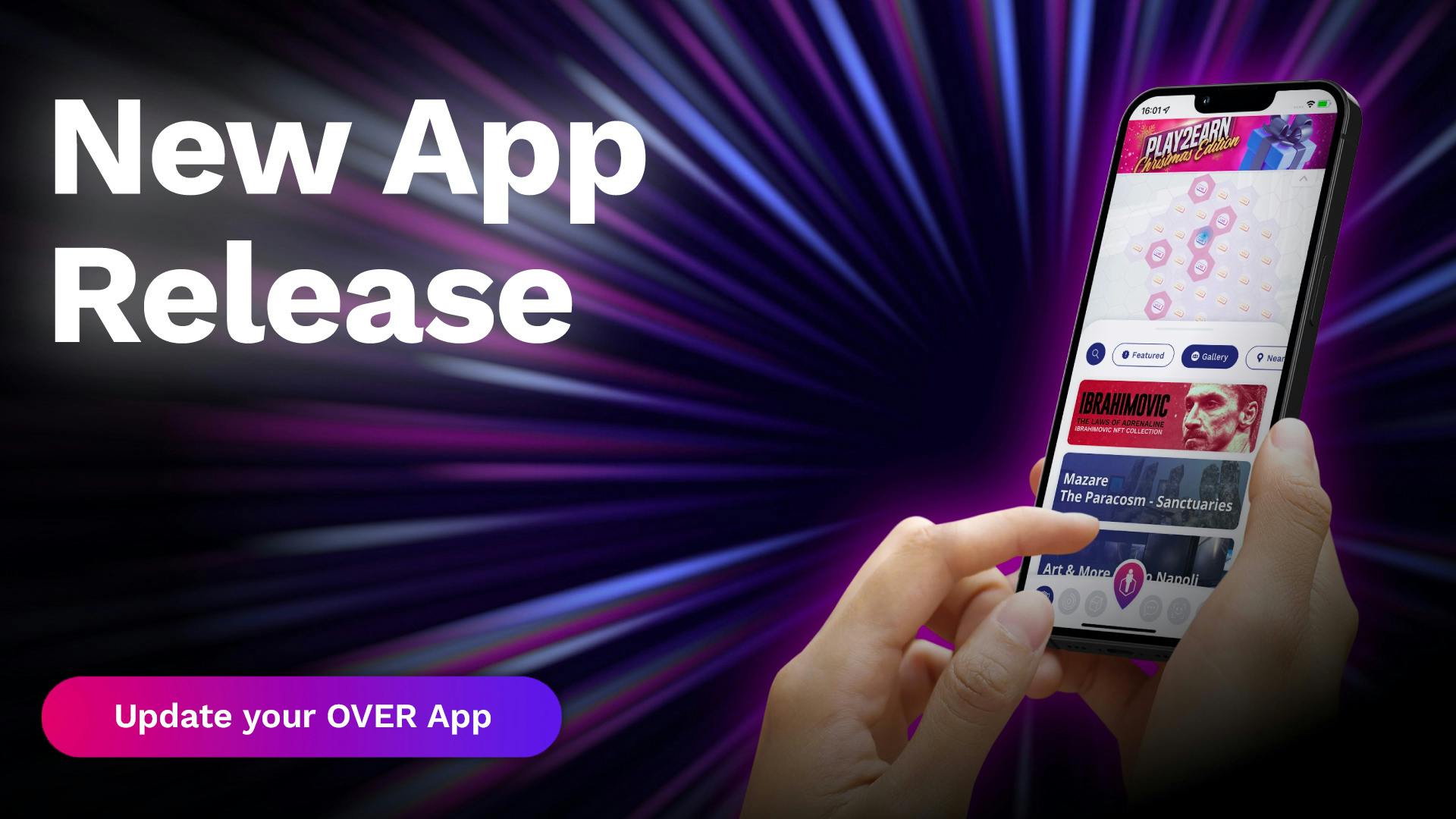 New OVER App Release