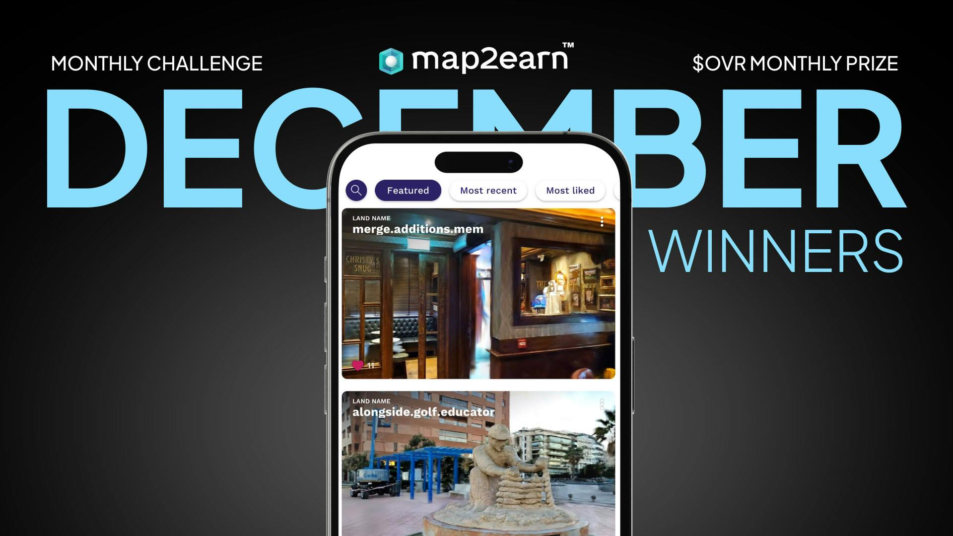 OVER Mapper Challenge – December winners