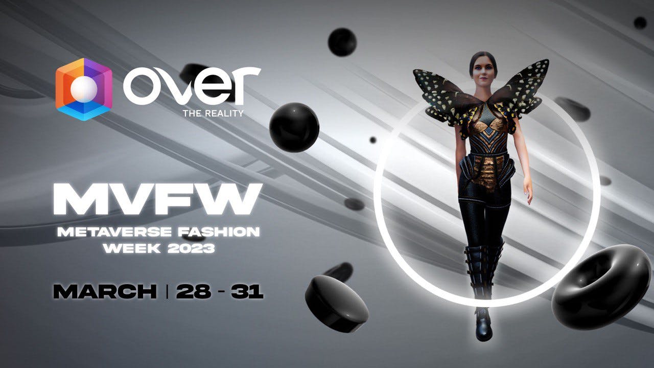 Augmented Reality metaverse platform, OVER takes center stage at Metaverse Fashion Week 2023