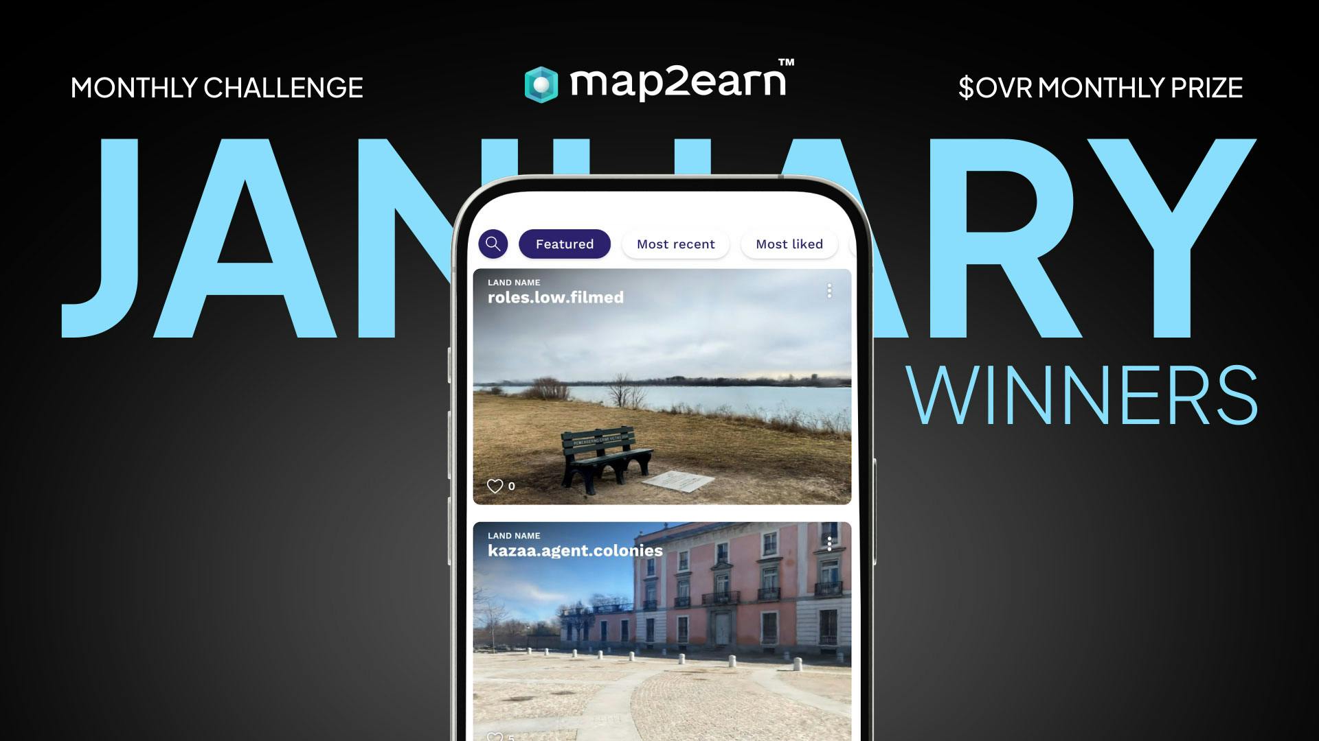 OVER Mapper Challenge – January winners