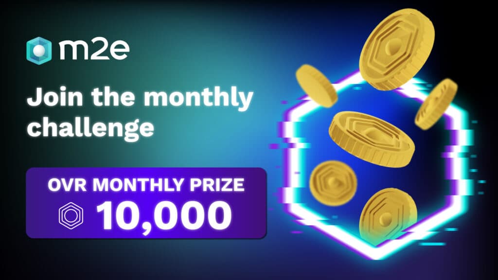 Win 1000 OVR tokens with the monthly map2earn™ challenge