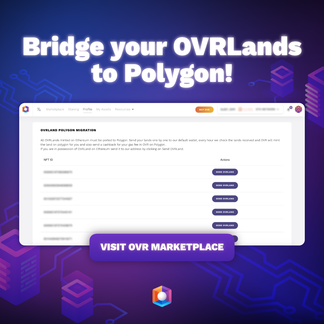 Bridge Your OVRLands to Polygon
