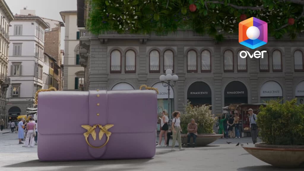 OVER partners with PINKO to create AR experience at Rinascente Florence pop-up store
