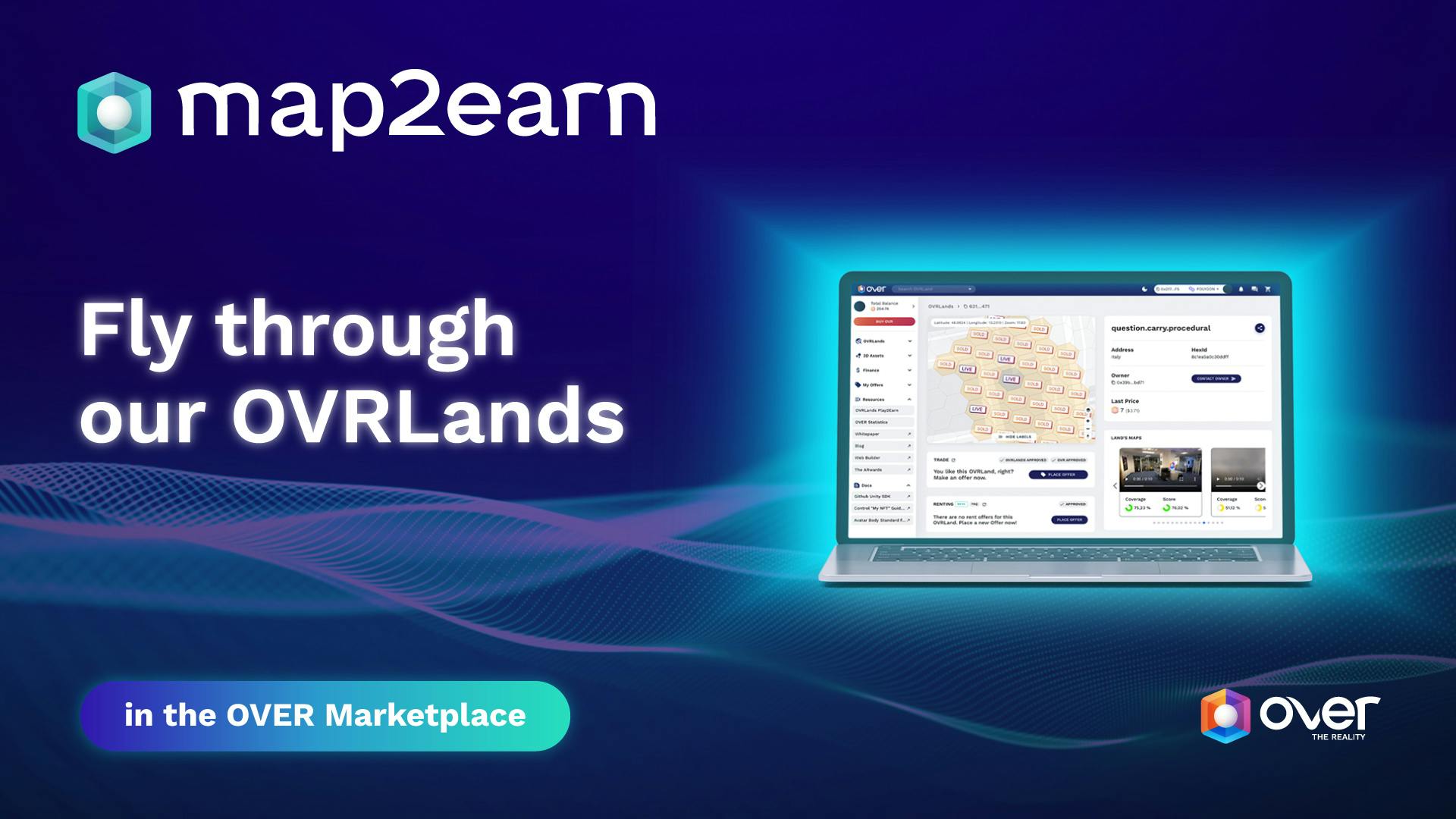 Map2Earn: A Step Forward with the New Release