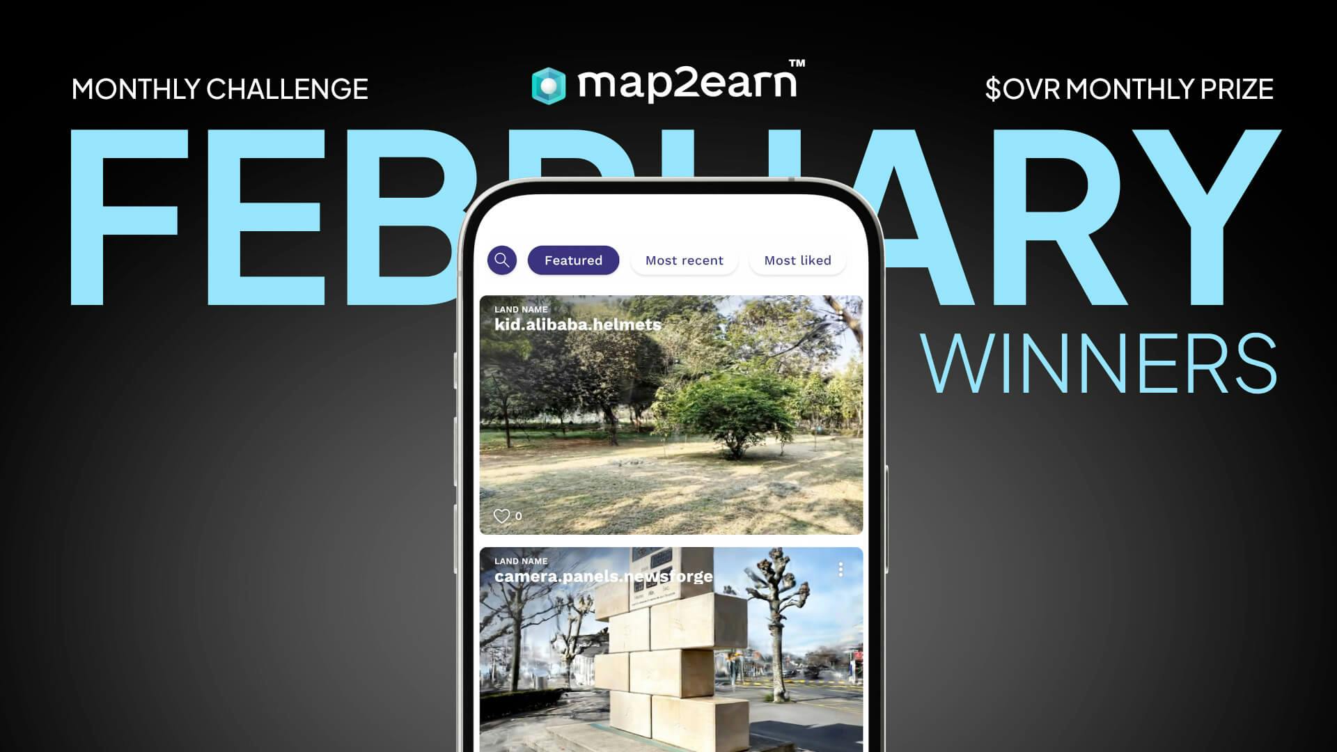OVER Mapper Challenge – February winners